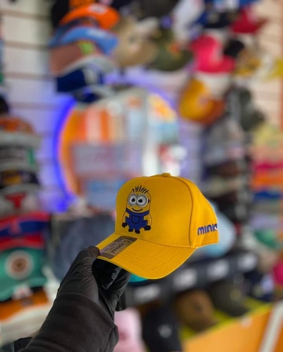 Gorra Minions - Regulable para Niños